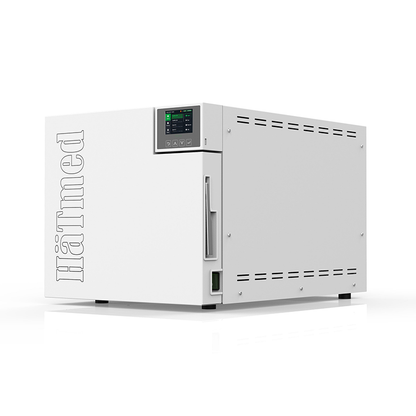 Hatmed HAPDX Autoclave Q60B side view. Shop now at Zone Medical.
