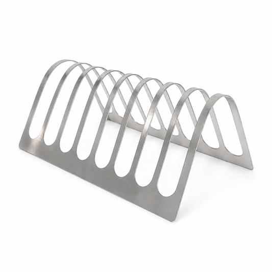 Hatmed 8 Slot Stainless Steel Toast Rack
